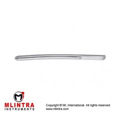 Hegar Uterine Dilator Single Ended Brass - Chrome Plated, 18.5 cm - 7 1/4" Diameter 23.0 mm Ø
